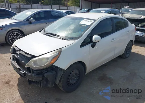 2013 Kia Rio Lx из США, поврежденный, VIN KNADM4A32D6240463